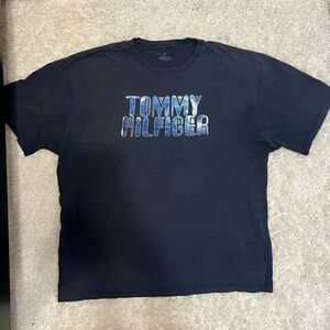 Navy Blue Tommy Hilfiger Graphic Tee